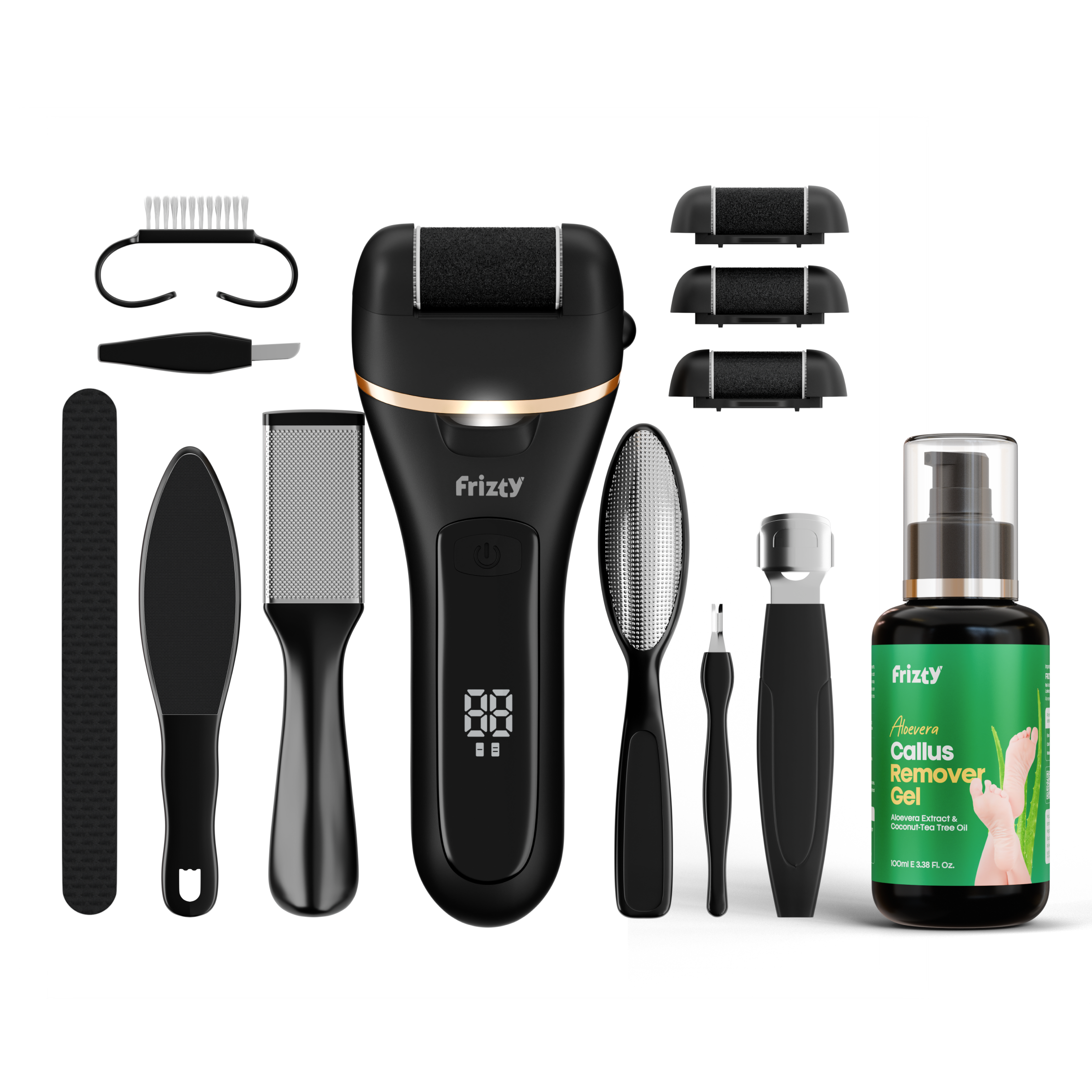 Frizty Ultimate Callus Remover – Smooth Feet Made Easy