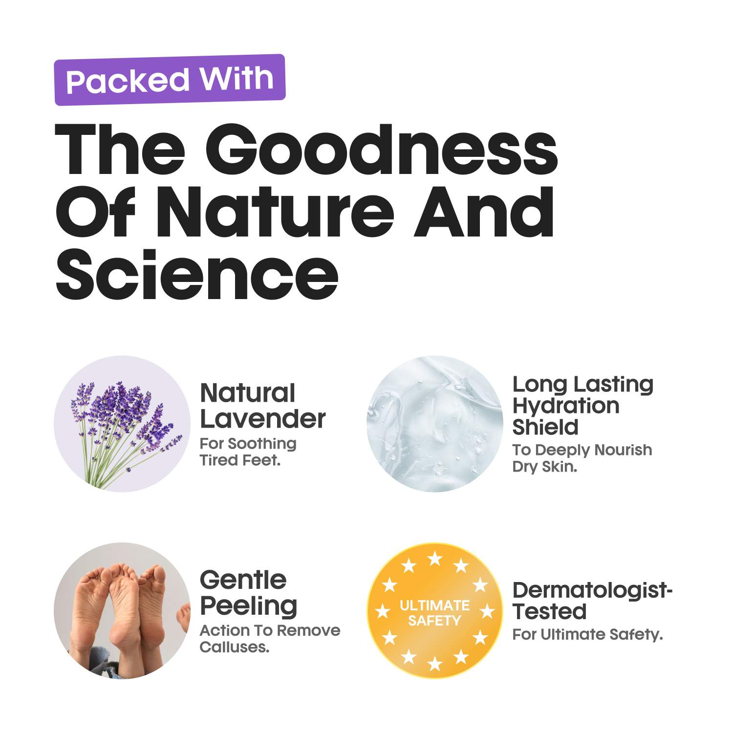 benefits of foot treatment mask