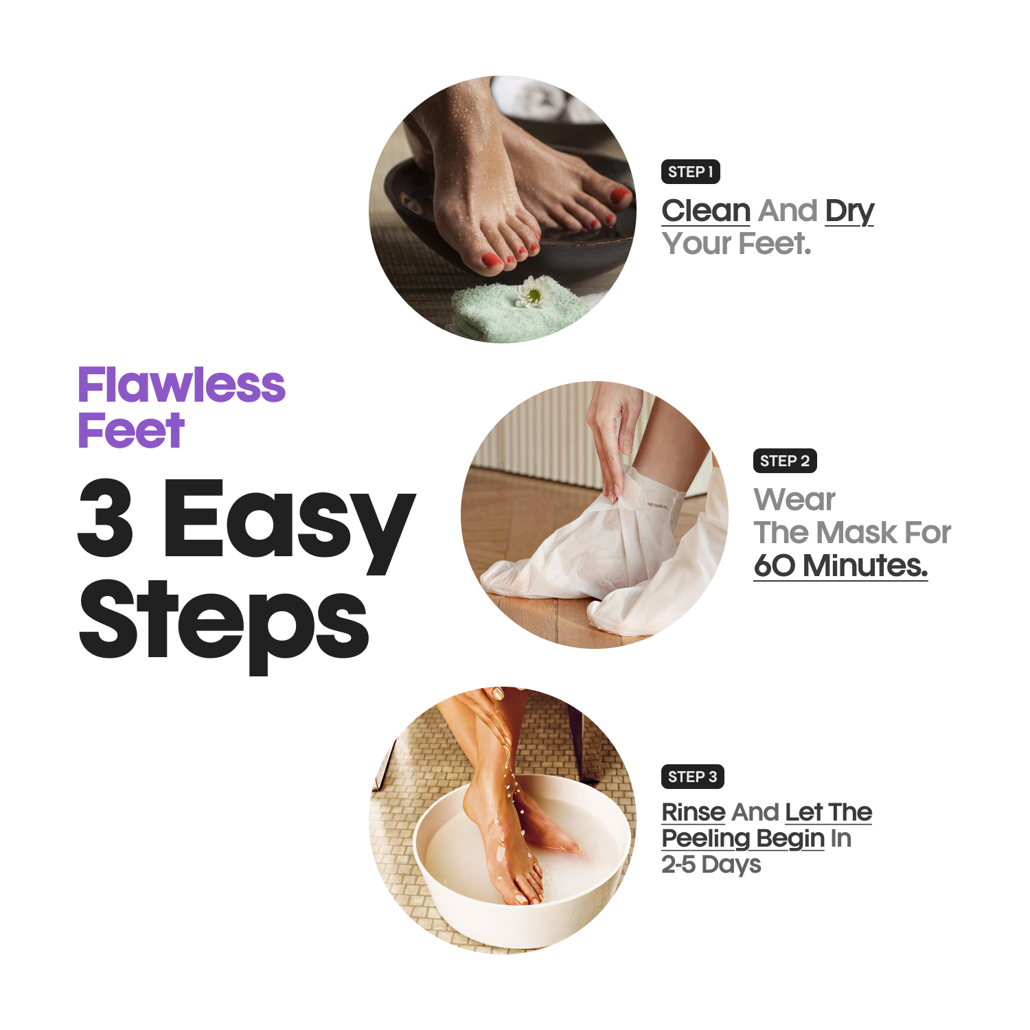 How to Use Foot Peeling Mask