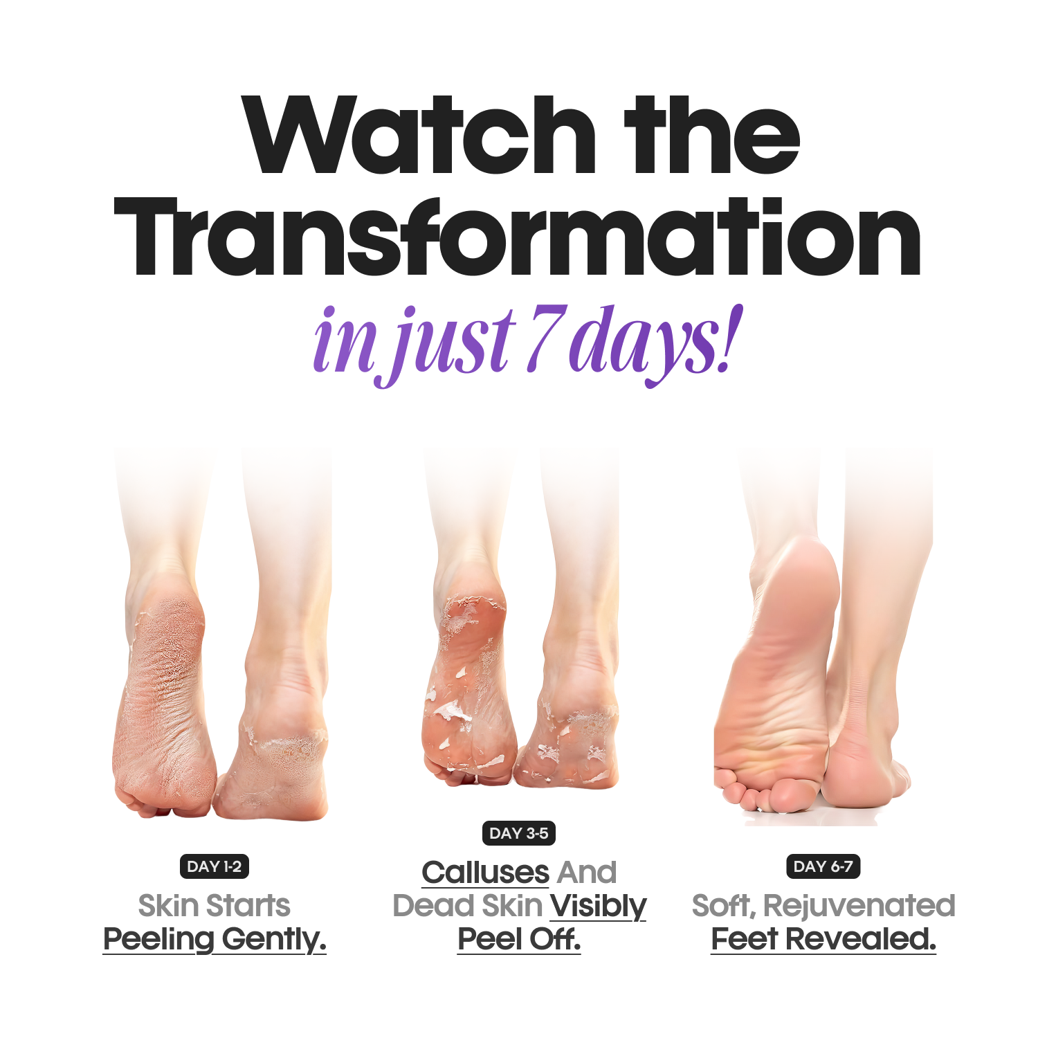 What are the effects of foot mask