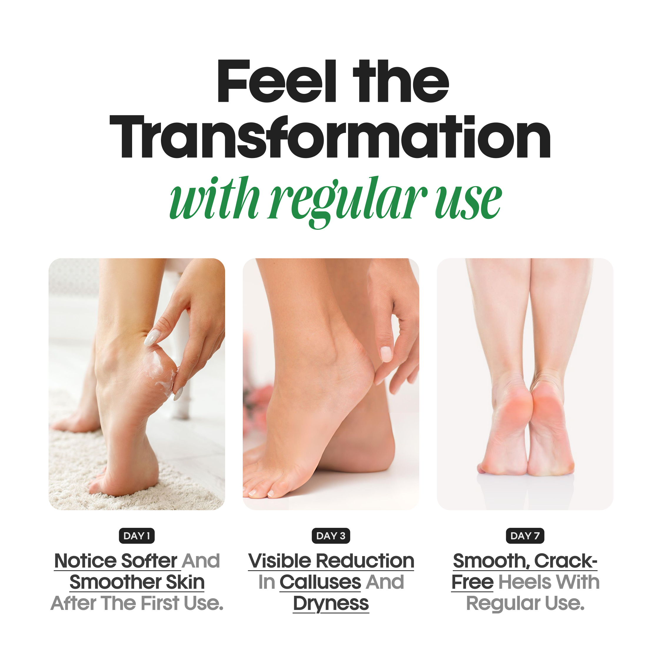 Visible Result by Using Callus Remover Gel Online In India