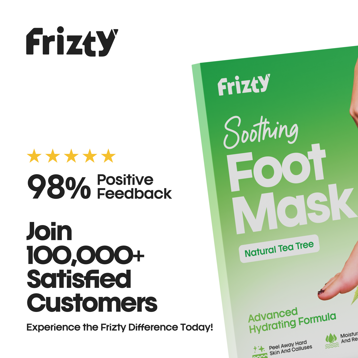 Customer review on tea tree foot mask