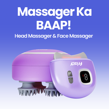 Frizty Electric Gua sha Face Massager + Electric Scalp Massage