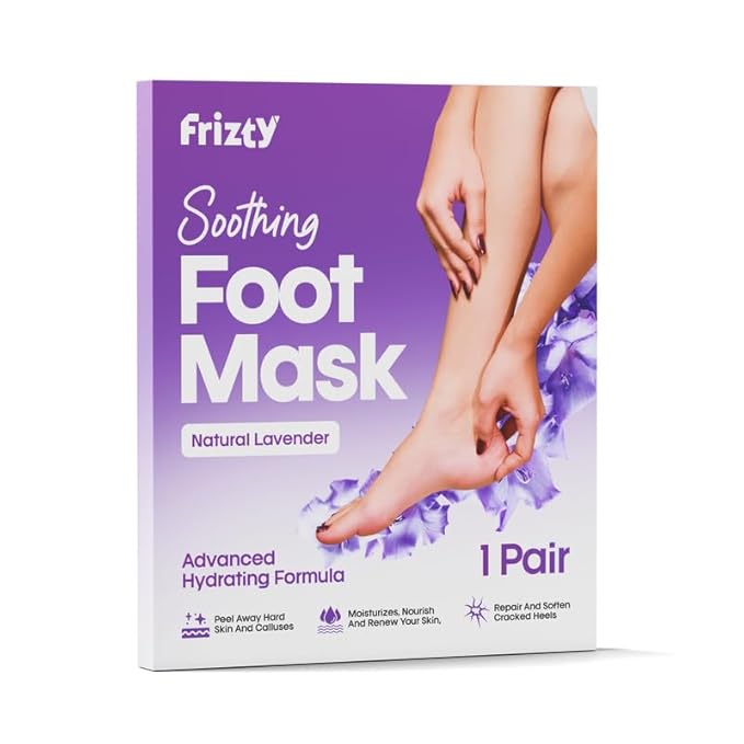 Exfoliating foot mask online