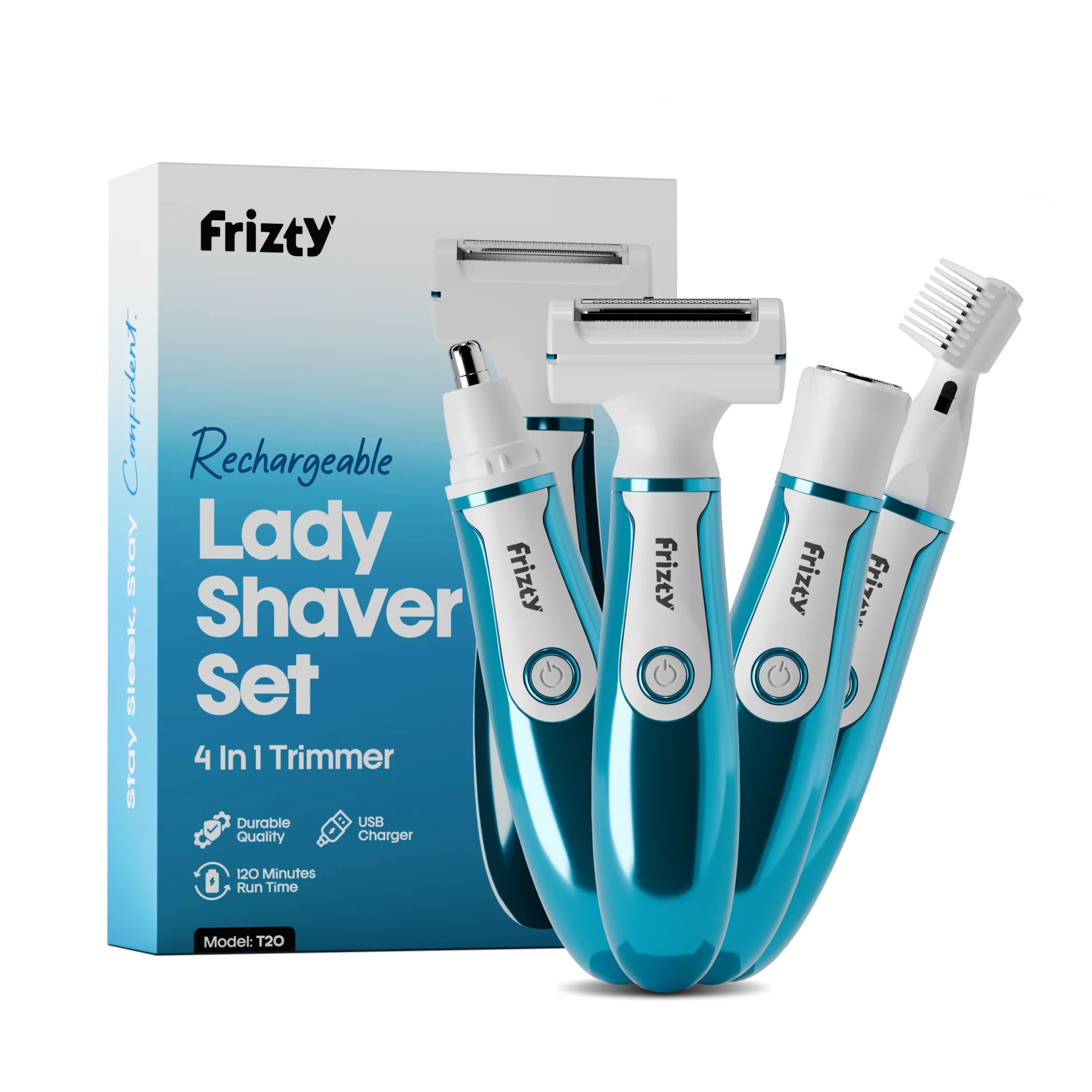 4-in-1 bikini trimmer + Head Masager