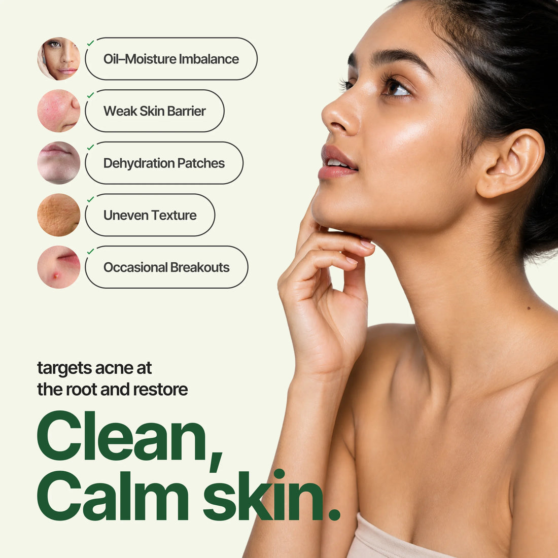 SereneGlow Gua Sha Serum – For Combination Skin | 30ML