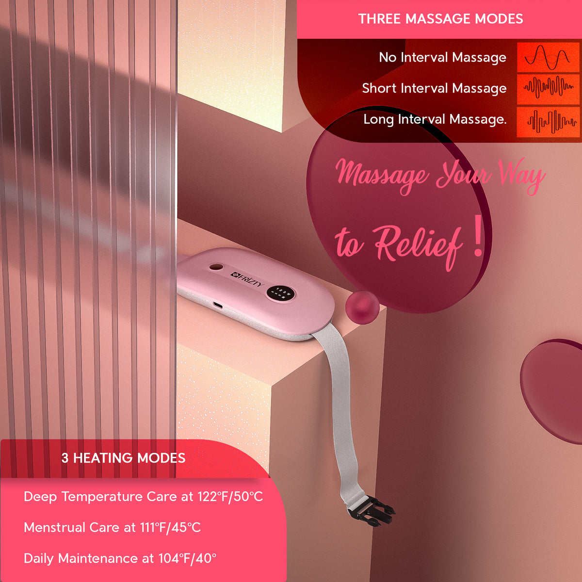 Best Menstrual Heating Pads & Period Pain Massager Online