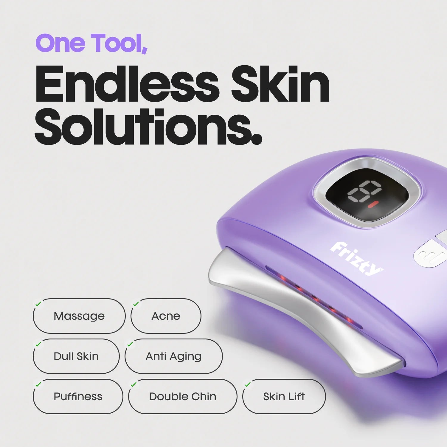 Frizty Electric Gua sha Face Massager