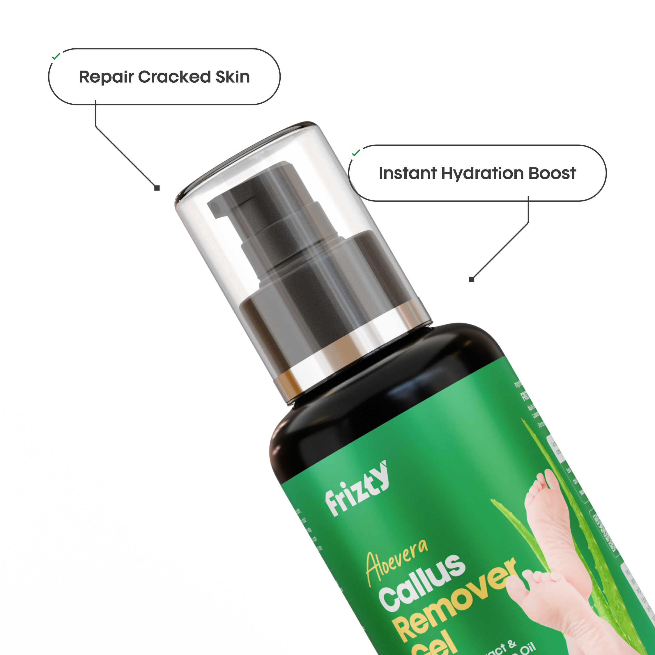 Feet Callus Remover Gel - Effective Callus and Dead Skin Removal