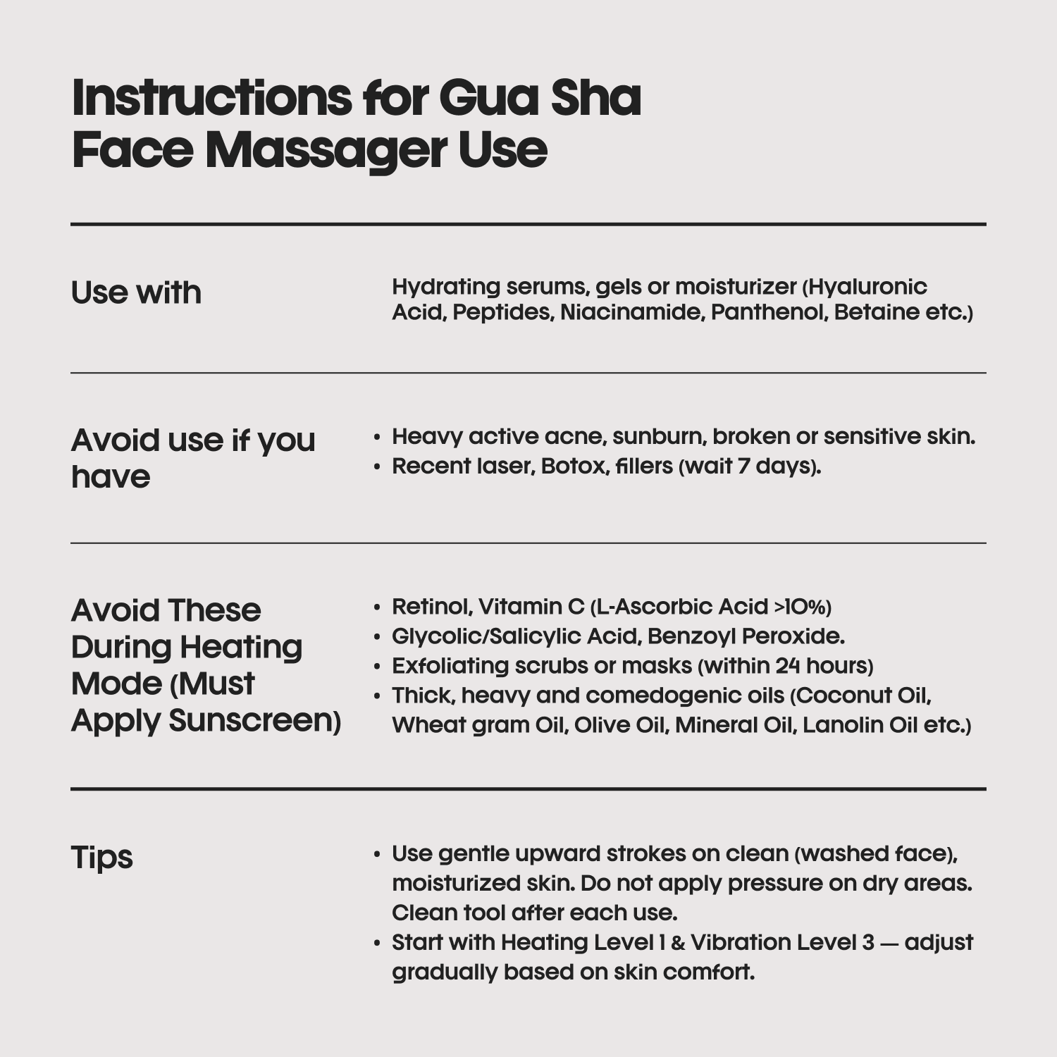 Frizty Electric Gua sha Massager with 9 Modes | For Men