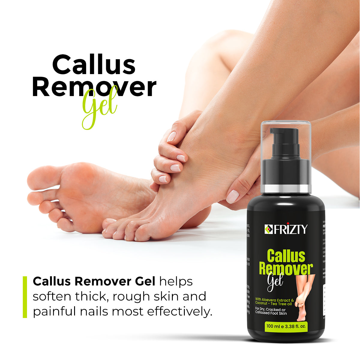 Feet Callus Remover Gel - Effective Callus and Dead Skin Removal