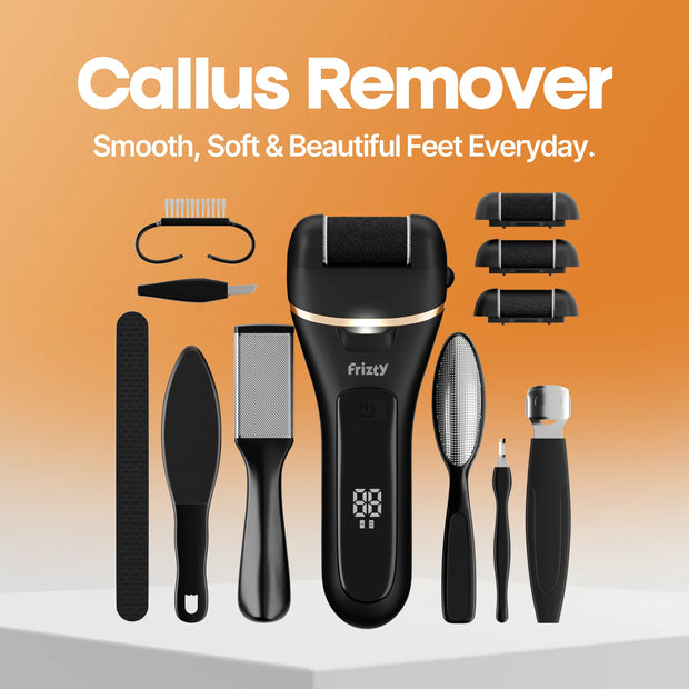 Electric Heel Callus Remover for Smooth Feet & Home Pedicure