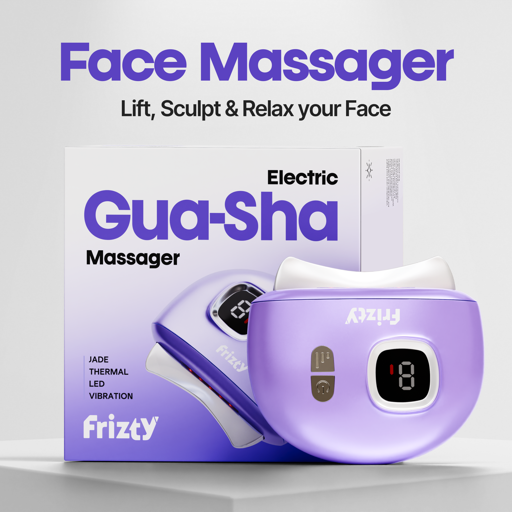 Frizty Electric Gua sha Face Massager