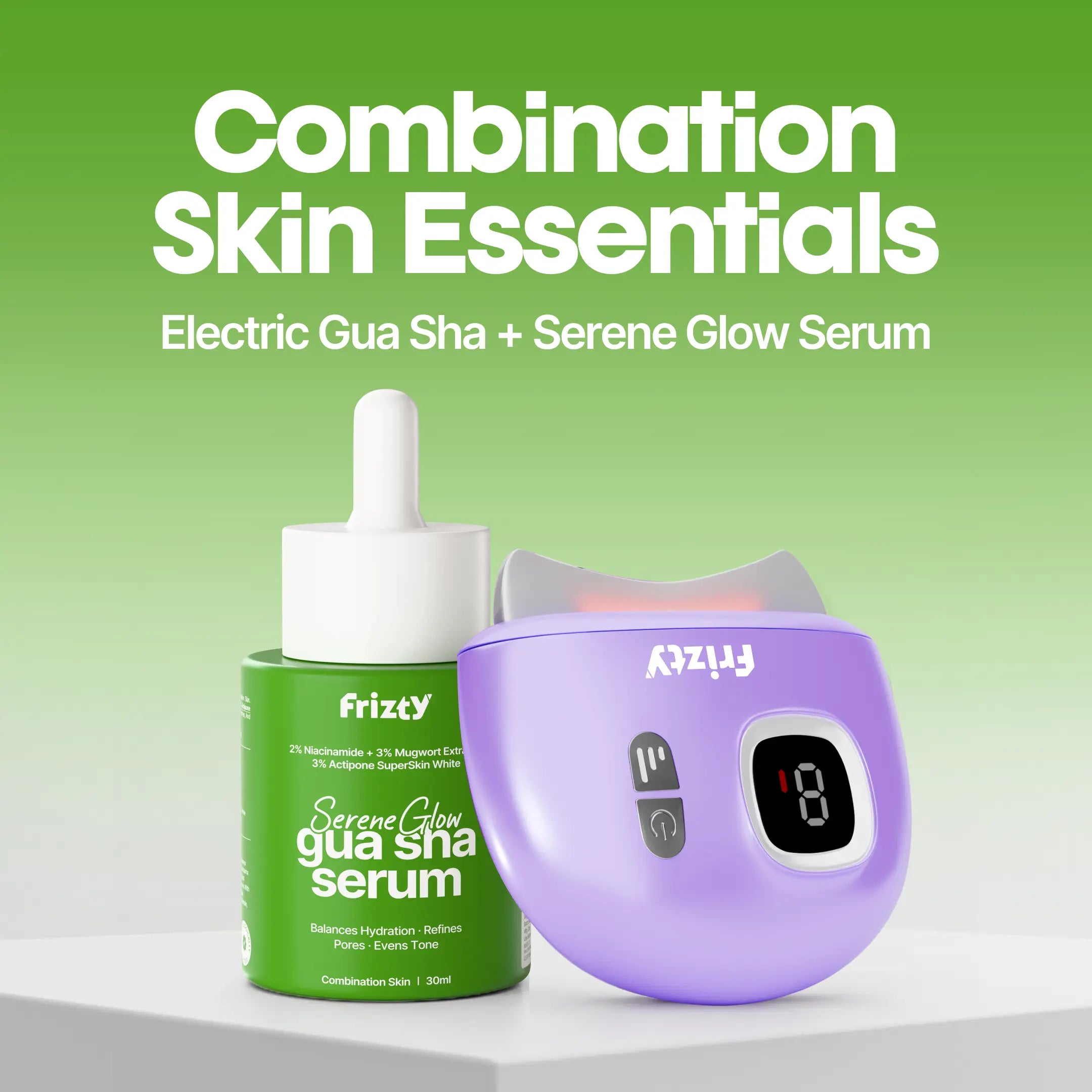 SereneGlow Gua Sha Serum – For Combination Skin | 30ML
